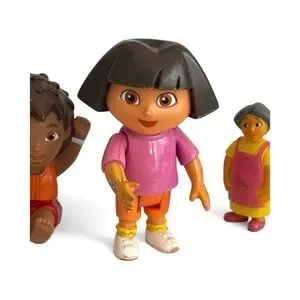 Toys | Dora The Explorer Collectible Figures Set Of 3 | Poshmark